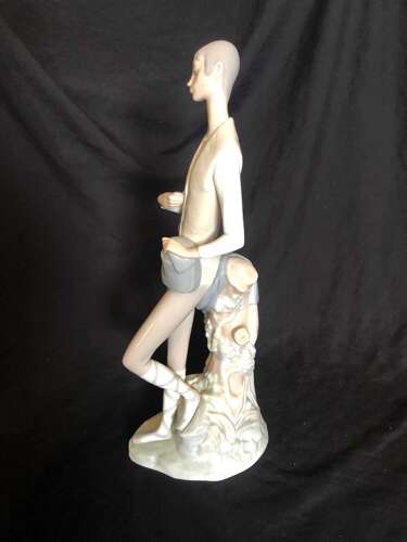Rare %26 Retired Lladro Figurine * Del Monte Boy #1050 Good Condition